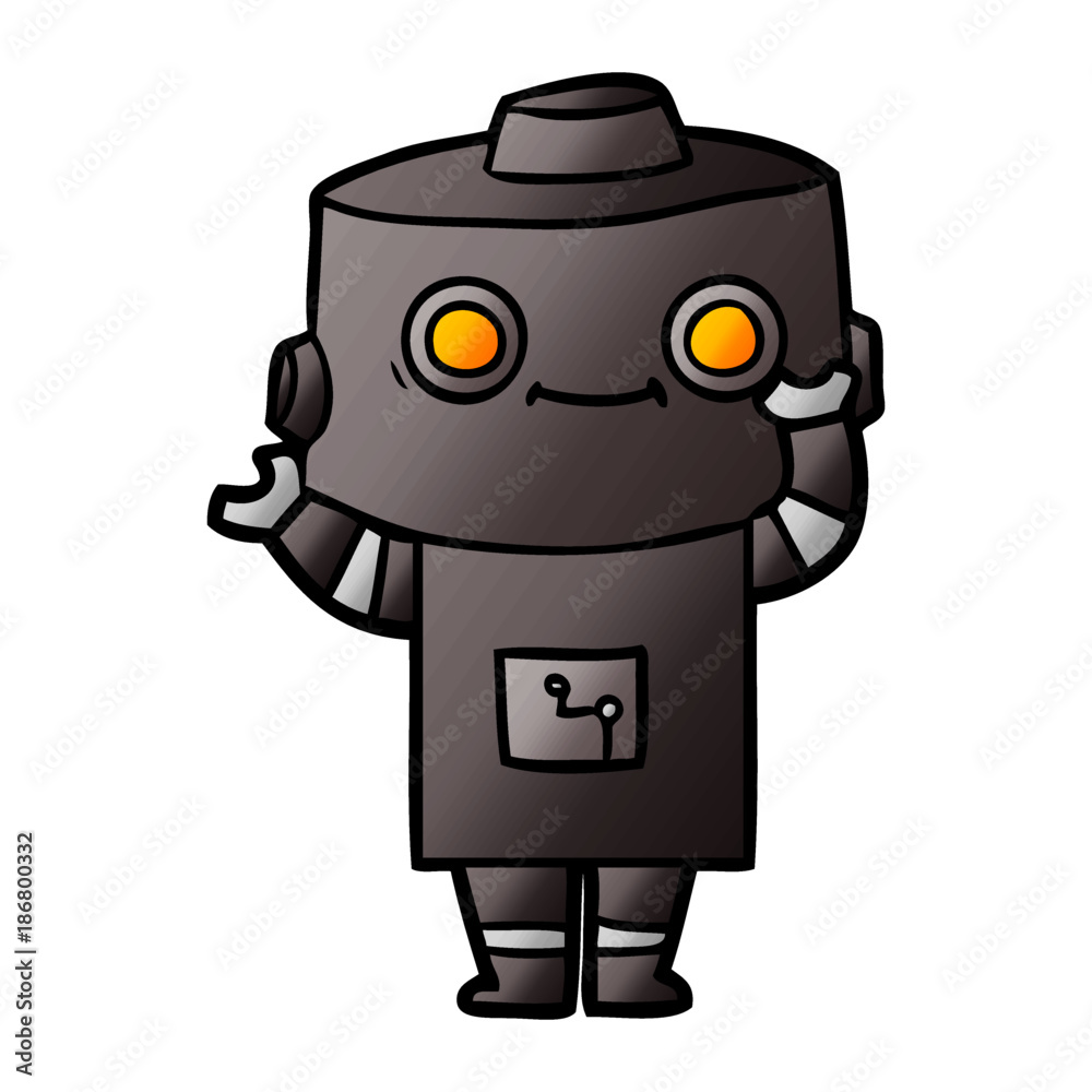 cartoon robot cartoon robot