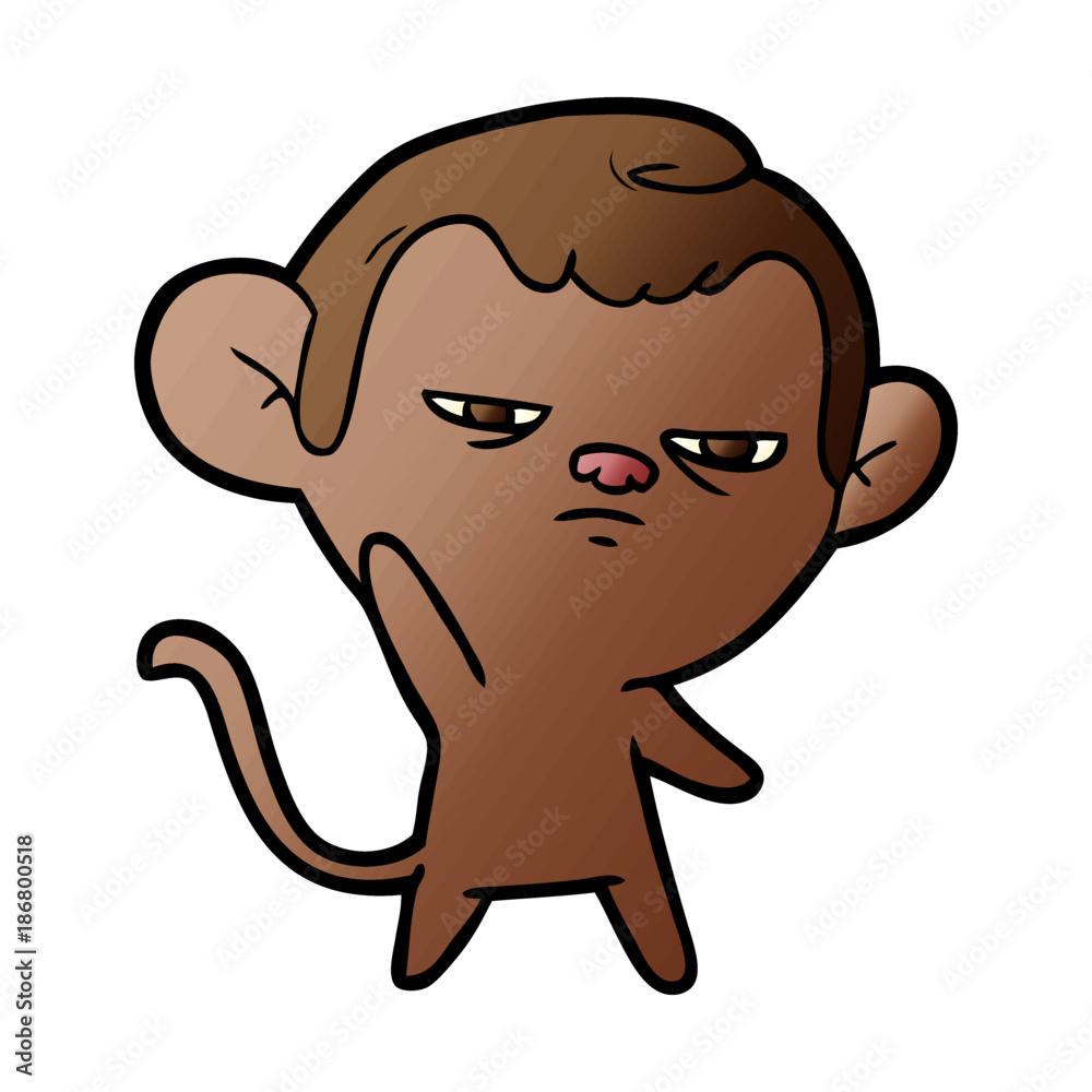 cartoon monkey cartoon monkey