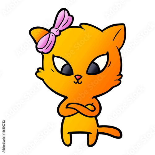 cartoon cat