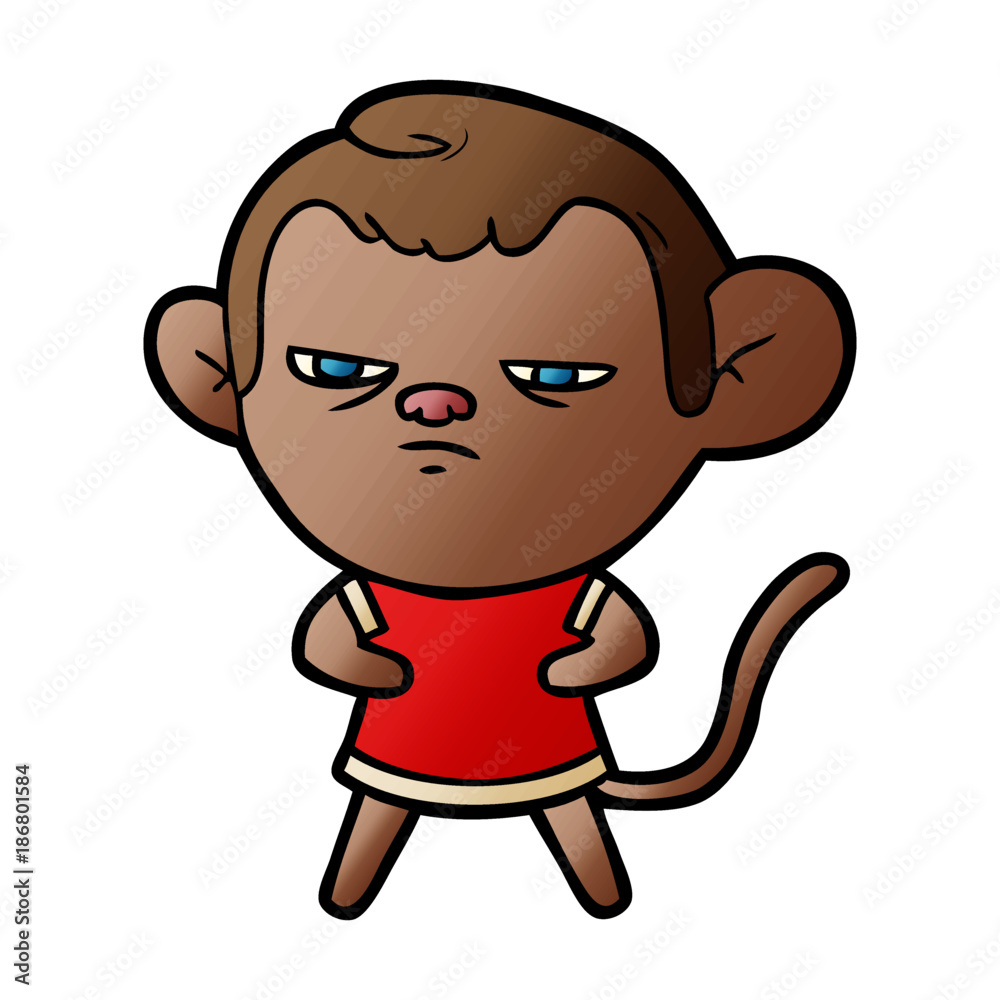 cartoon monkey cartoon monkey
