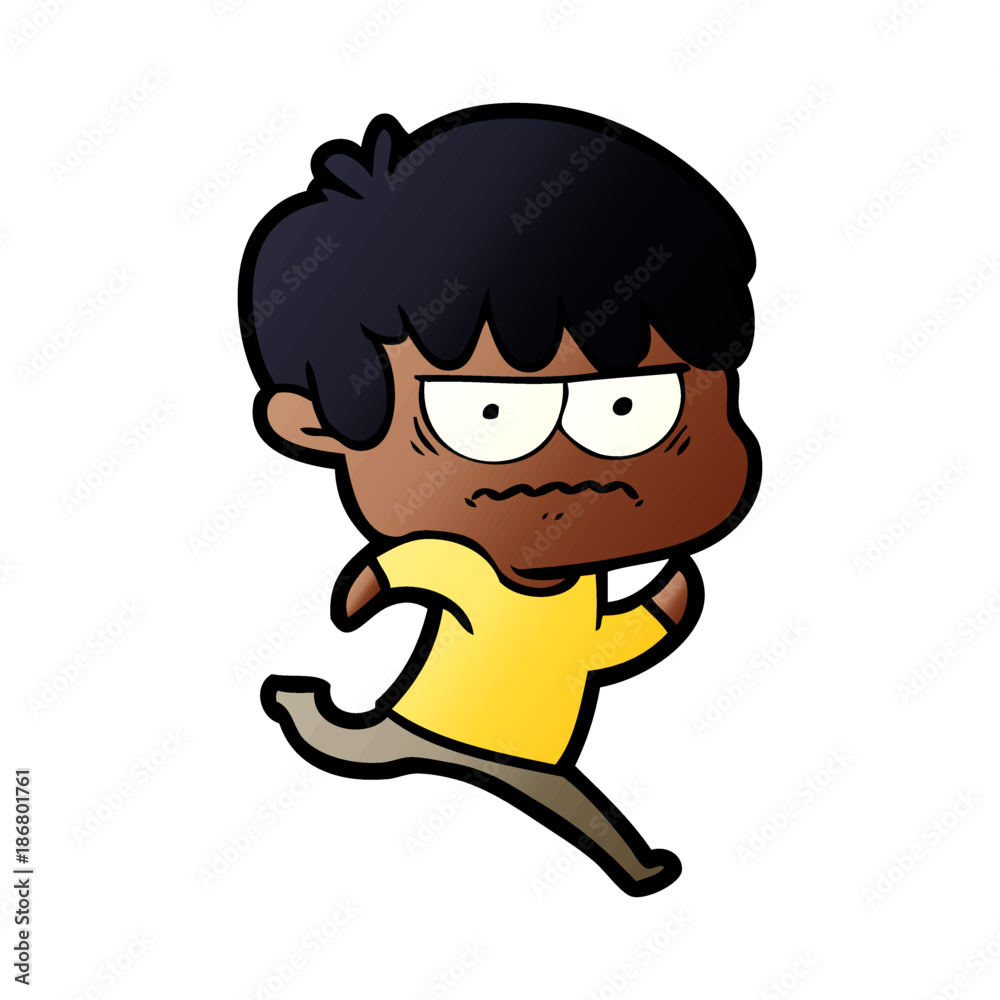 annoyed cartoon boy annoyed cartoon boy