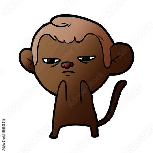 cartoon monkey