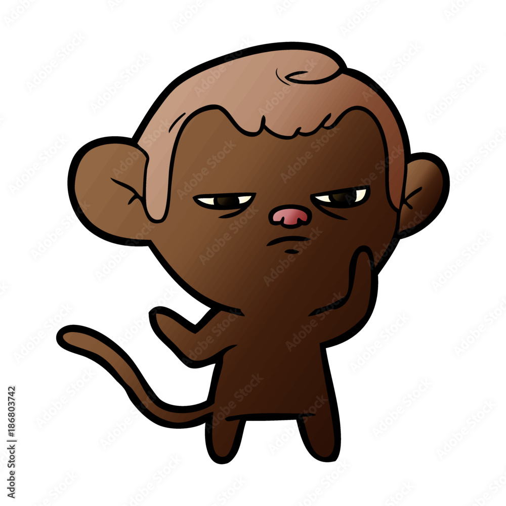 cartoon monkey cartoon monkey