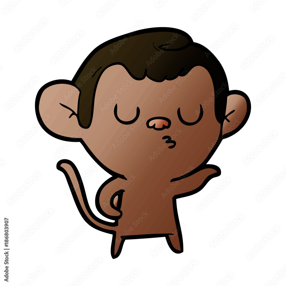 cartoon monkey cartoon monkey