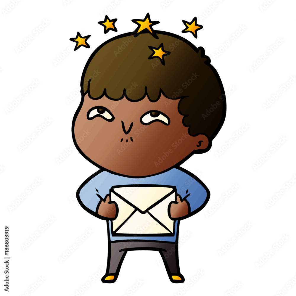 cartoon amazed boy cartoon amazed boy