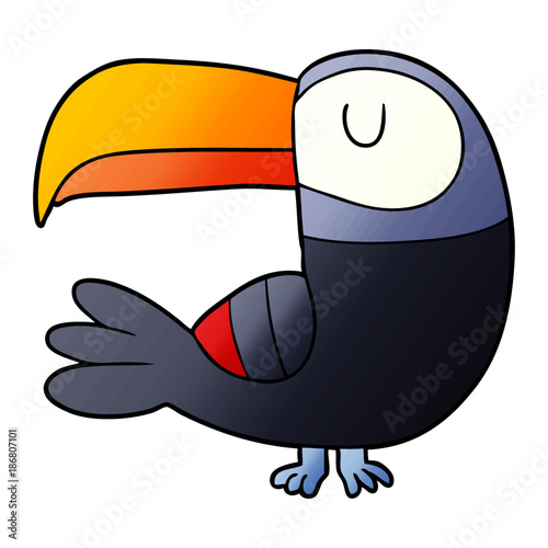 cartoon toucan