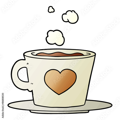 a lovely cup of coffee