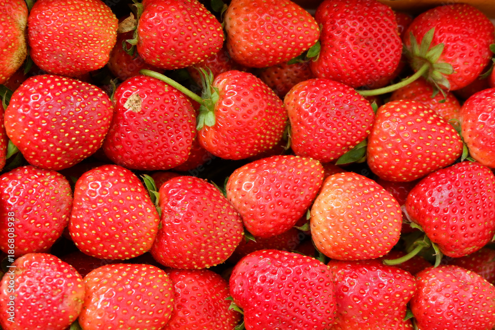 Strawberry fruit in Asia. Strawberry fruit in Asia.