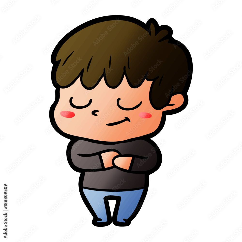 happy cartoon boy happy cartoon boy