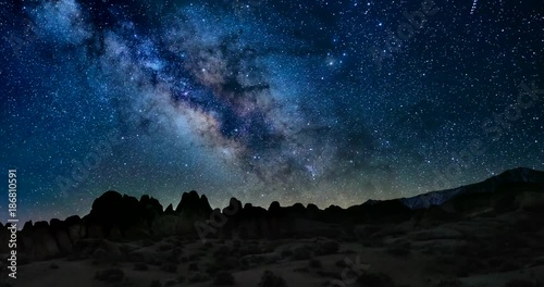 Stars Sky Turning Space Astrophotography Time Lapse
