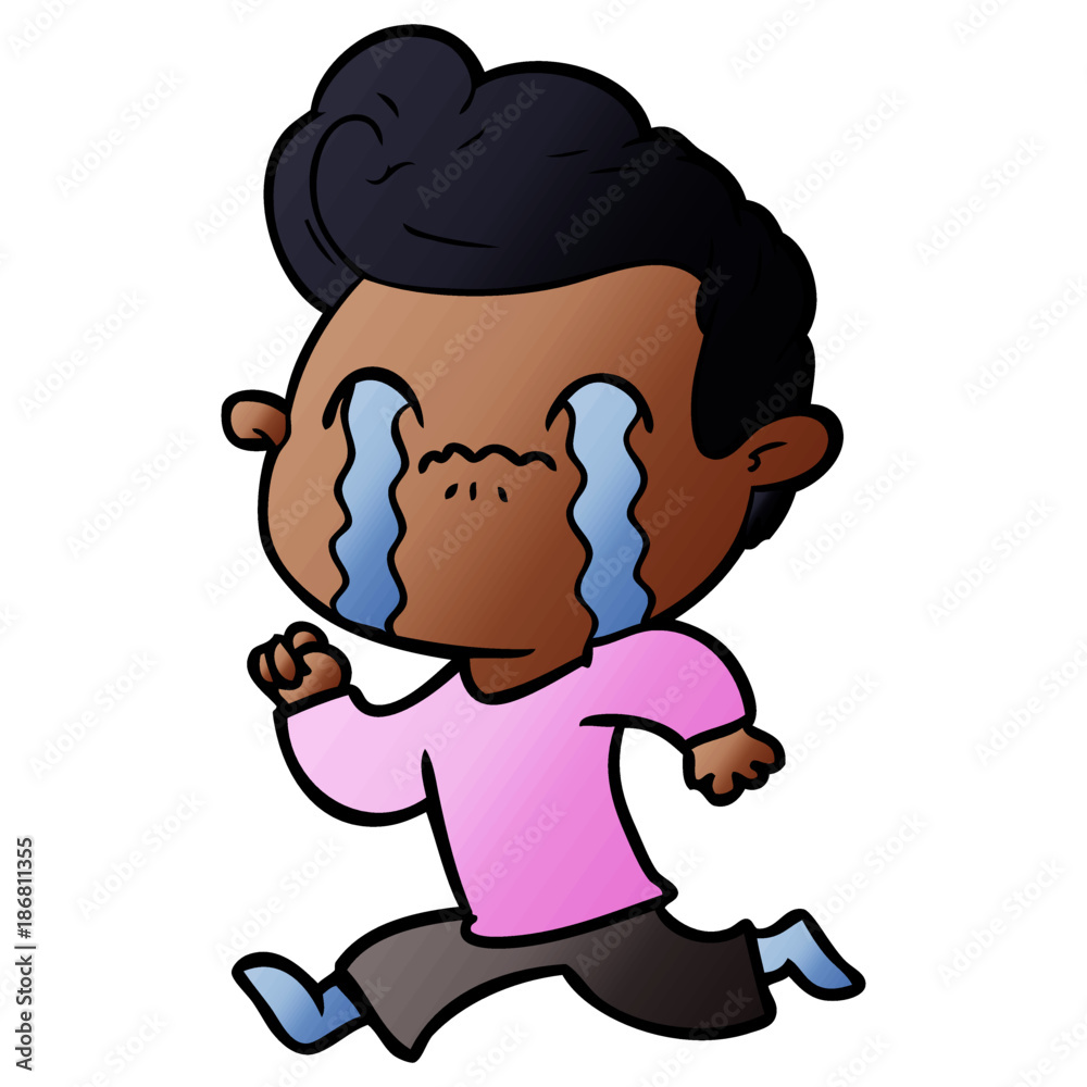 cartoon man crying cartoon man crying