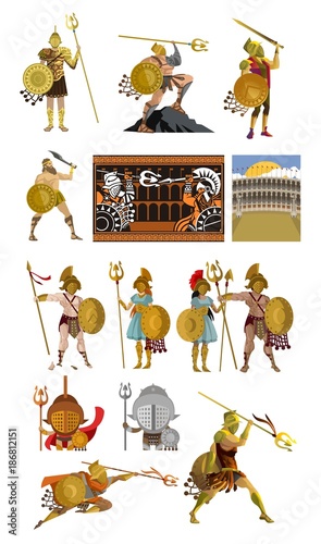 gladiator warriors collection