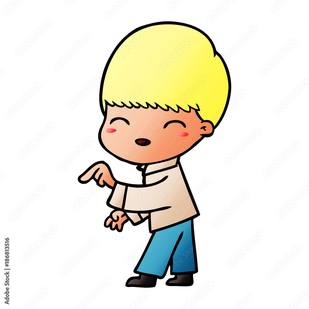 happy cartoon boy happy cartoon boy