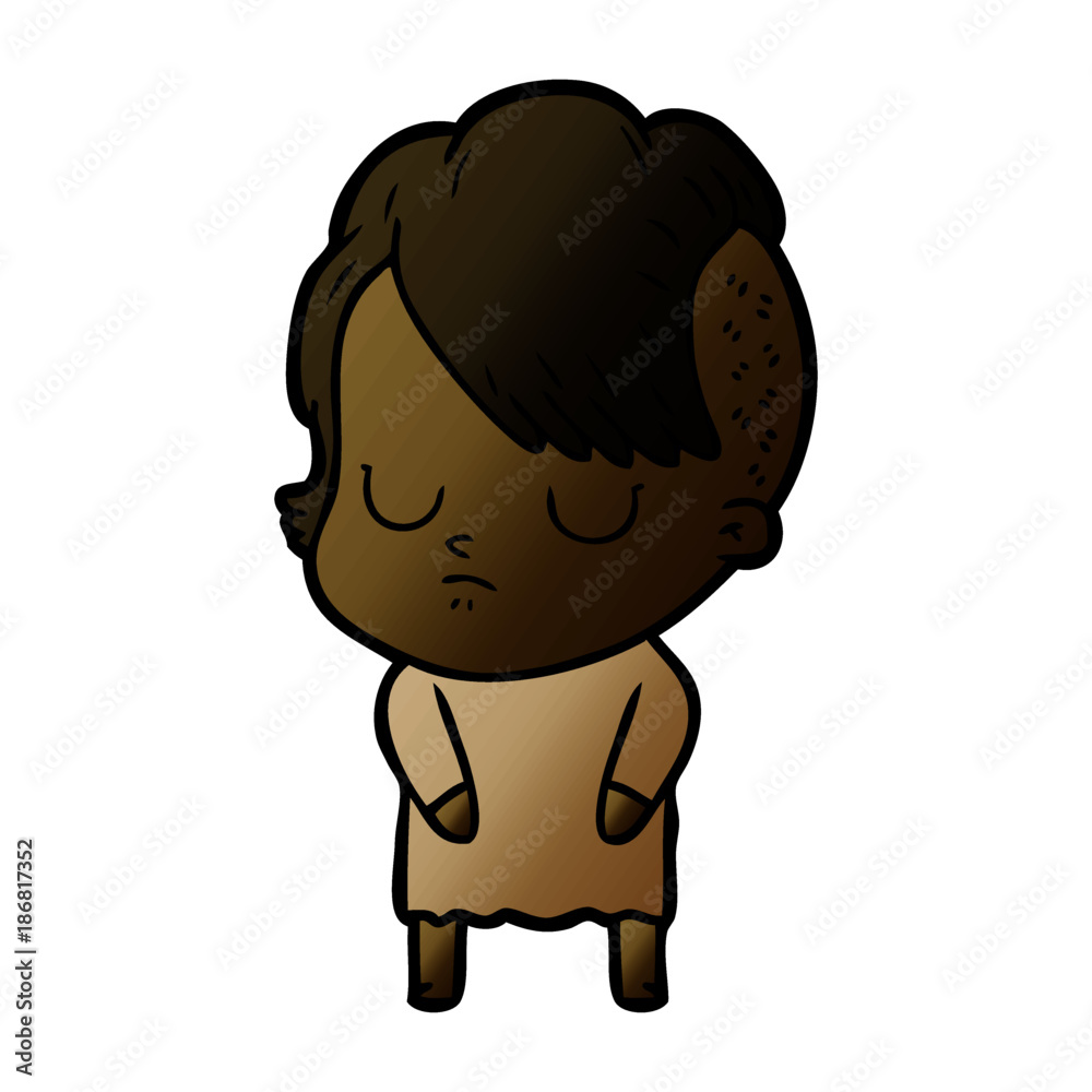 cartoon woman cartoon woman