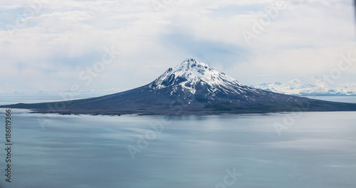 Mt Augustine volcano photo