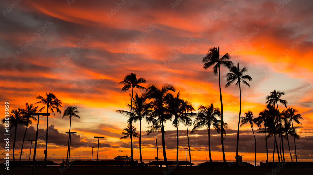Hawaii sunset