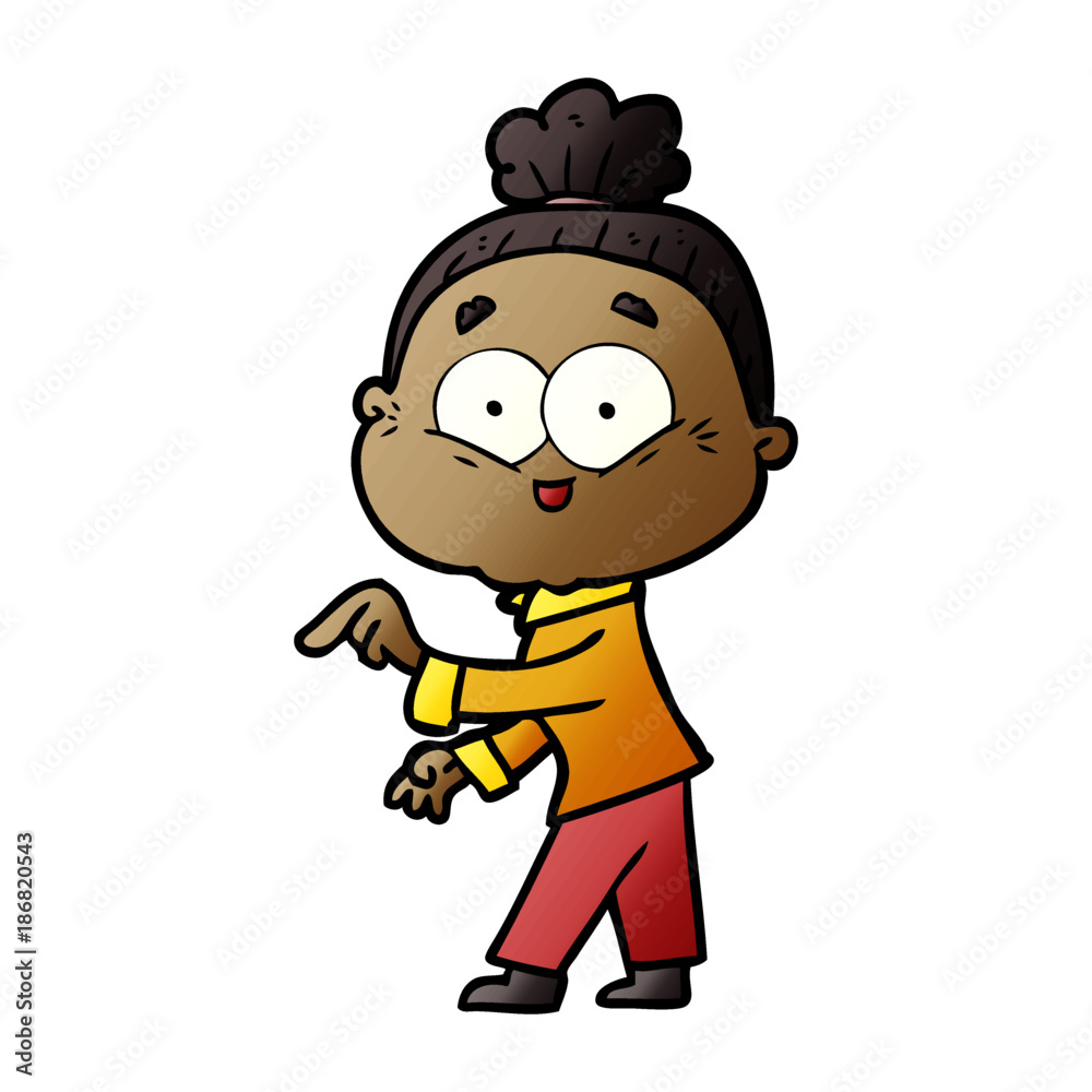 cartoon happy old woman cartoon happy old woman