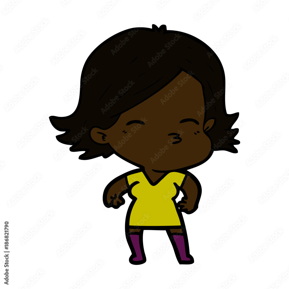 cartoon woman cartoon woman