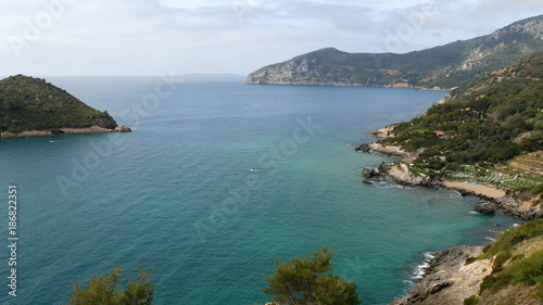 Panorama dell'Argentario in Toscana