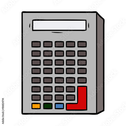 cartoon calculator