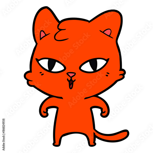 cartoon cat