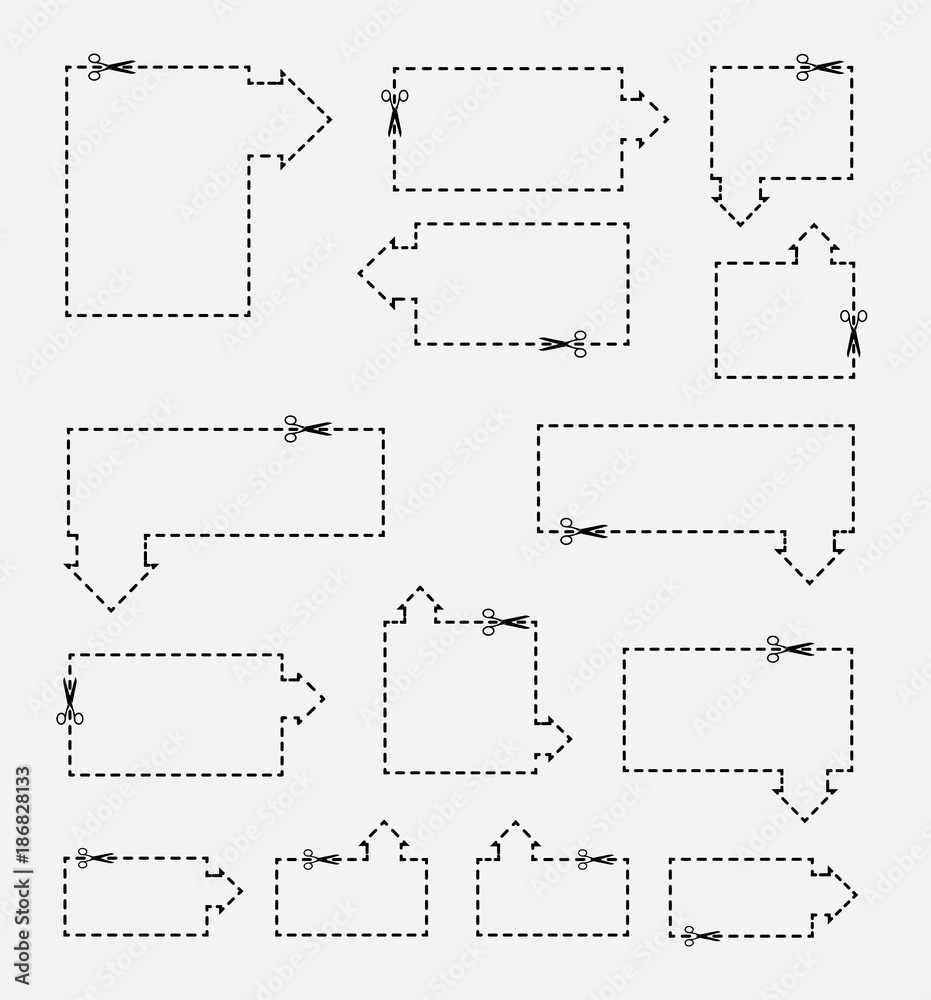 Fototapeta premium Coupon border