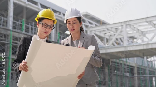 asian construction female engineers discussion