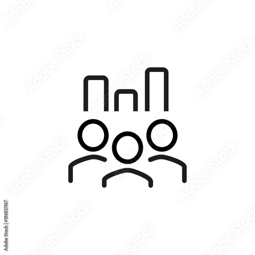 Rating symbol line icon