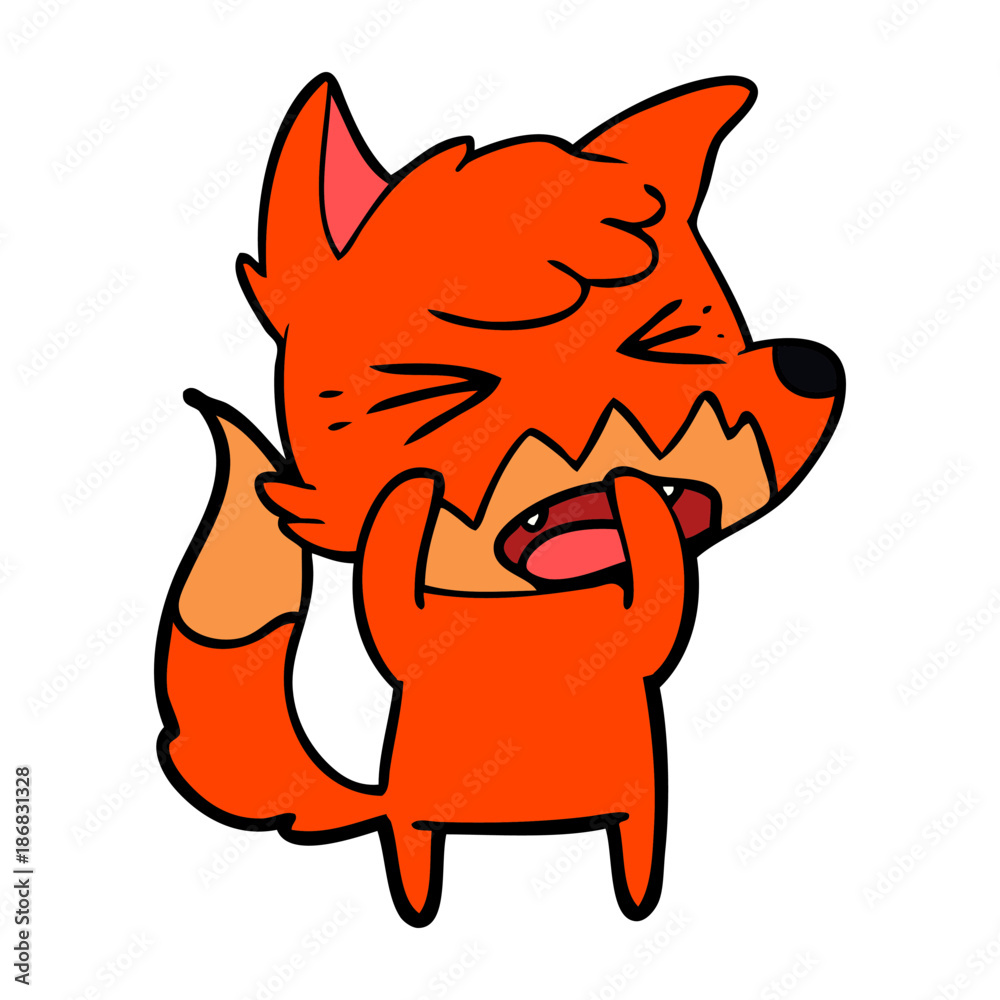 angry cartoon fox angry cartoon fox