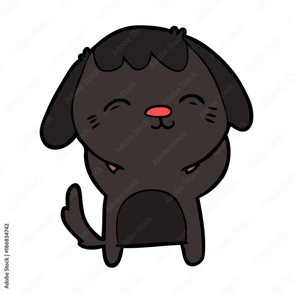 happy cartoon dog happy cartoon dog