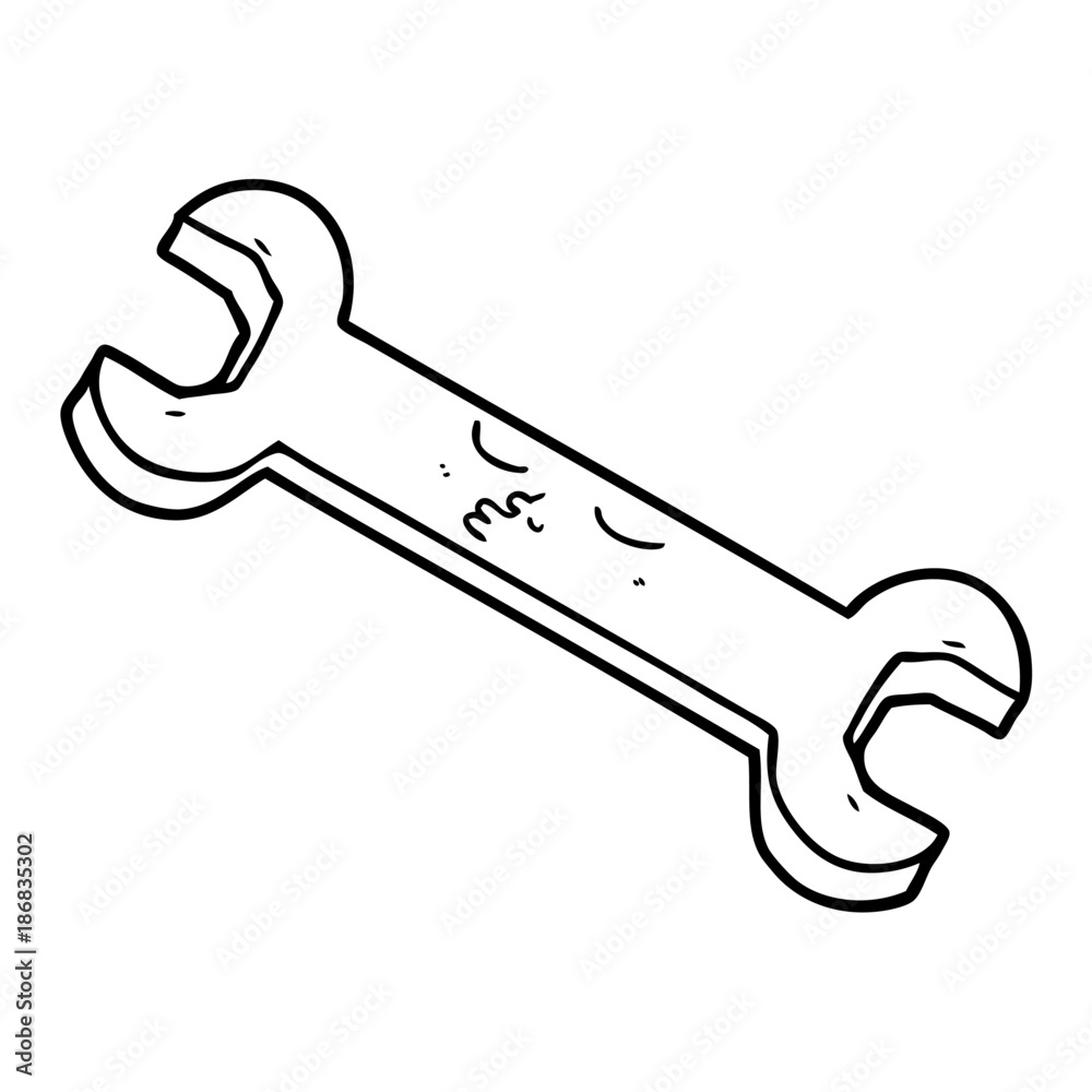 cartoon spanner cartoon spanner