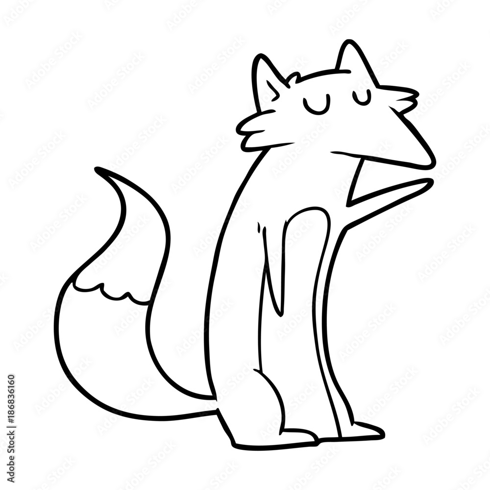 cartoon fox cartoon fox
