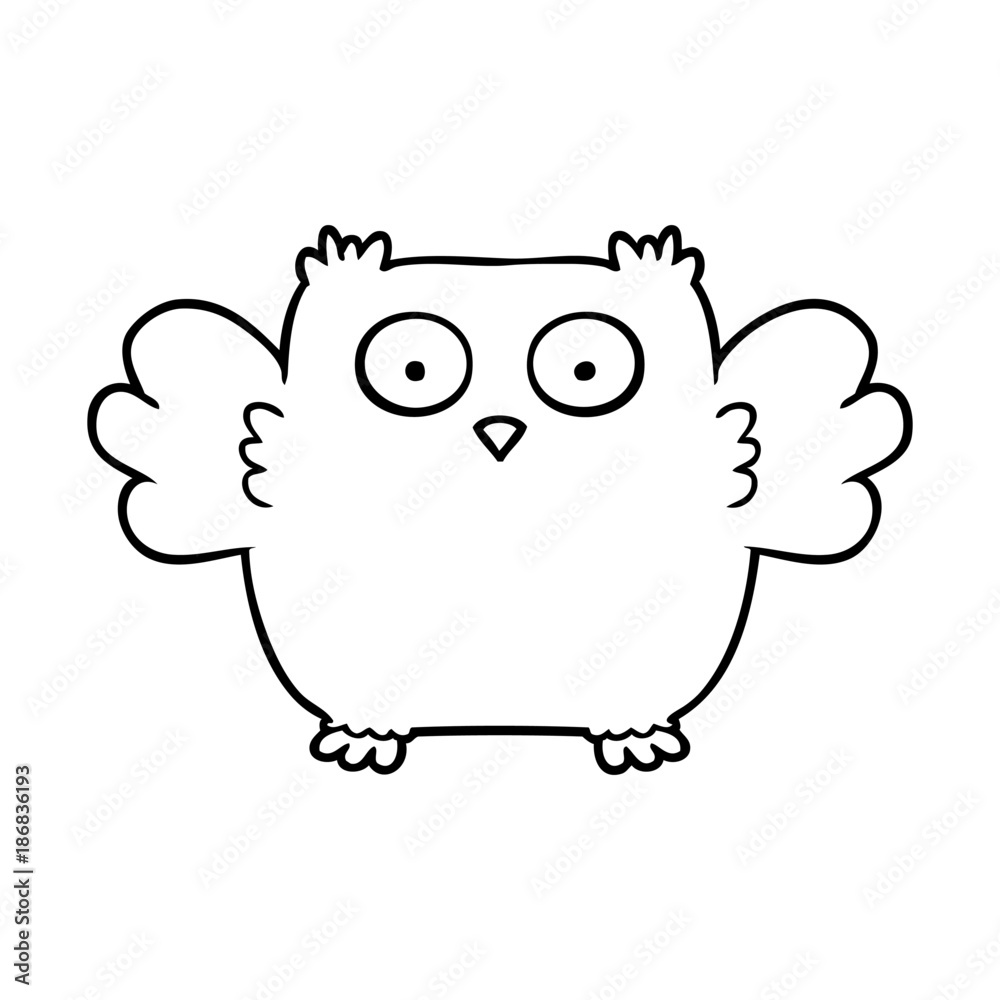 cute cartoon owl