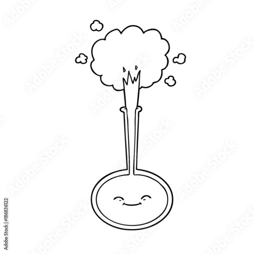 cartoon chemical reaction