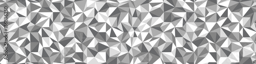 Low Poly black and white seamless background
