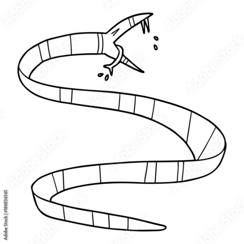 cartoon poisonous snake