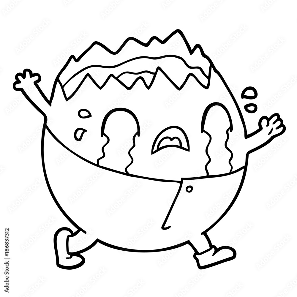humpty dumpty cartoon egg man crying