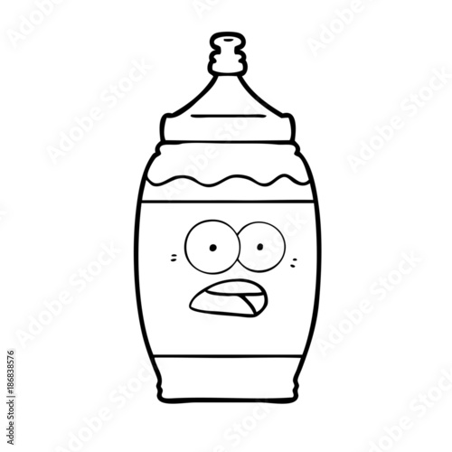 cartoon sports drink