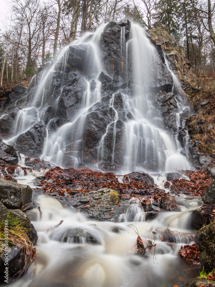Groter Wasserfall Im Harz