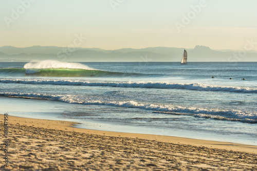 hossegor au petit matin