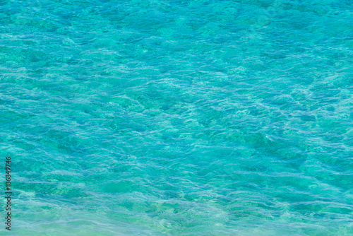 Background pattern, perfect clear turquoise water from paradise.