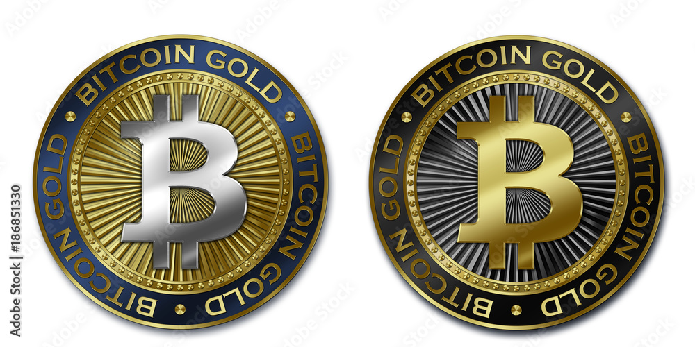 Cryptocurrency BITCOIN GOLD coin Cryptocurrency BITCOIN GOLD coin