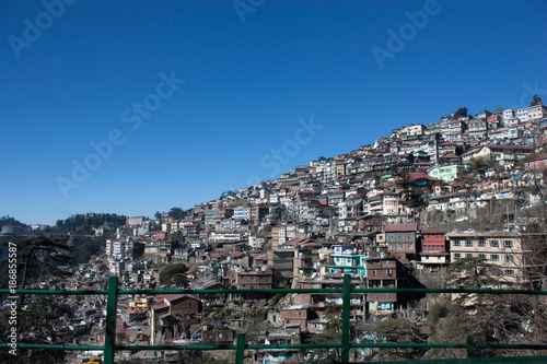Shimla village in India