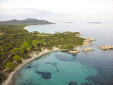 Küste Korsika Luftbild