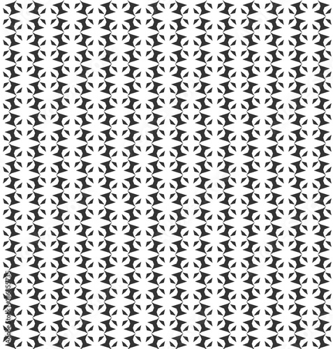 Abstract geometric Seamless pattern . Repeating geometric Black and white texture.