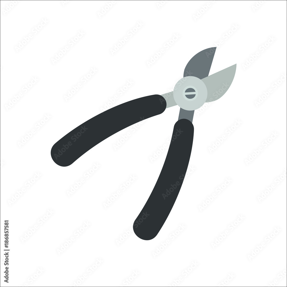 Pliers icon.  Illustration