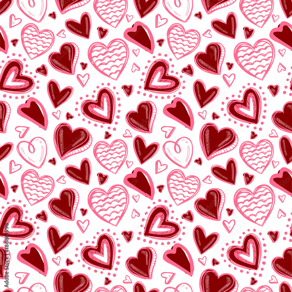 Seamless valentine day pattern Seamless valentine day pattern