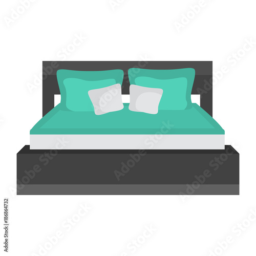 Bed color flat