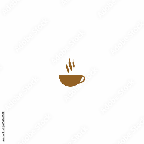 Coffee Hot Tea Logo Vector