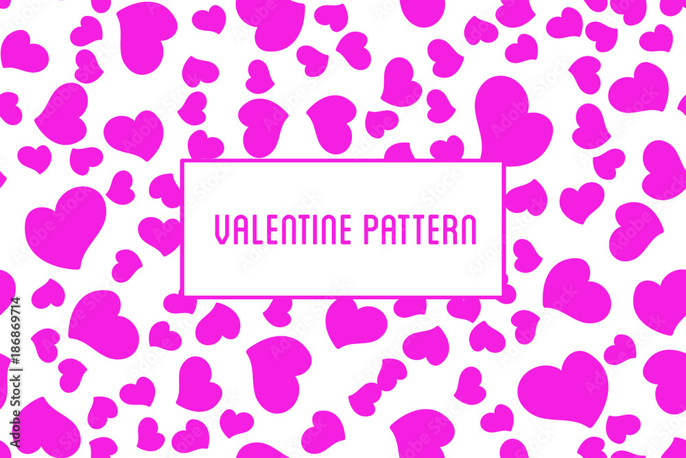 Vector heart seamless pattern. St Valentine design of hearts hand drawn art icons. Vector heart seamless pattern. St Valentine design of hearts hand drawn art icons.